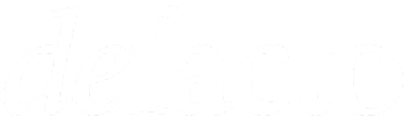 defacto logo